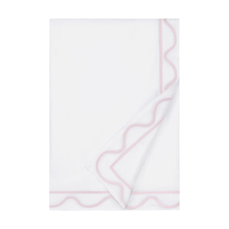 Home Treasures Amalfi Bedding - AMALFI DUVET COVER - WHITE / INCENSO LAVENDER