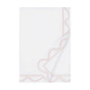 Home Treasures Amalfi Bedding - Amalfi Duvet Cover - WHITE / LT PINK