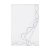 Home Treasures Amalfi Bedding - AMALFI DUVET COVER - WHITE / PEBBLE