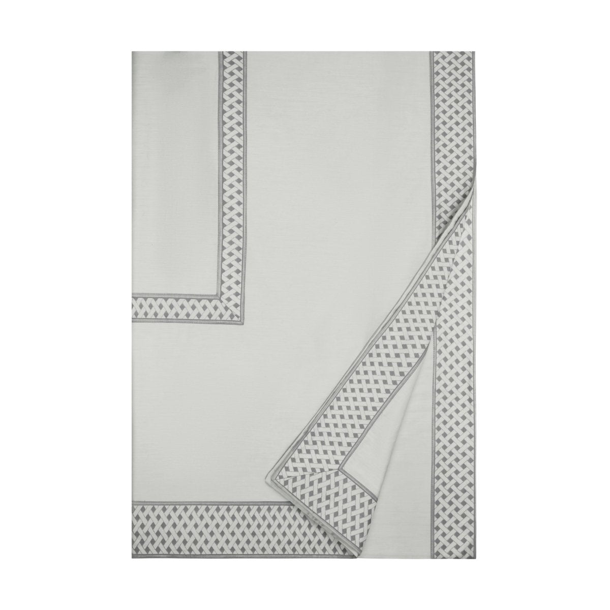 Duvet Cover - Ara Silver Bedding by Home Treasures at Fig Linens and Home