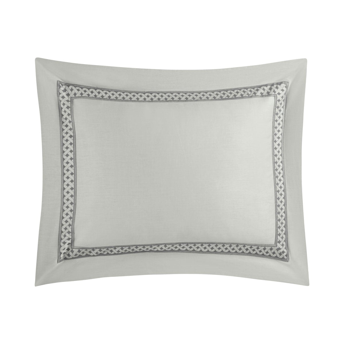 Pillow Sham - Ara Silver Pillow Covers by Home Treasures at Fig Linens and Home