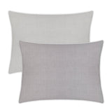 Pillow Shams in Two-Tone Granite and Ash | Home Treasures Asher Bedding at Fig Linens and Home