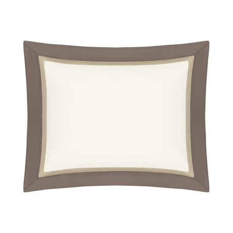 BORDERS BD SHAM - IVORY / CANDLELIGHT / RICCO