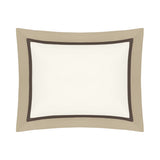BORDERS BD SHAM - IVORY / CHOCOLATE / CANDLELIGHT