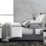 Borders Bedding by Home Treasures at Fig Linens and Home | Custom Duvet Covers and Sheets 1