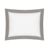 BORDERS BD SHAM - WHITE / PEBBLE / CHROME