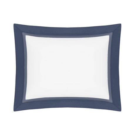 BORDERS BD SHAM - WHITE / STONE BLUE / NAVY BLUE