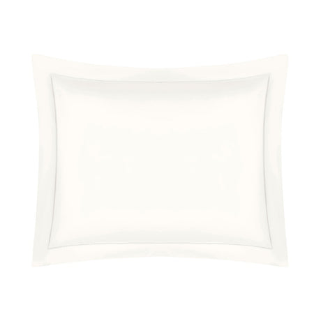 Pillow Sham Natural White - Darcy Bedding by Home Treasures at Fig Linens and Home