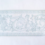 White and Sky Blue Swatch - Paris Bedding by Home Treasures at Fig Linens and Home