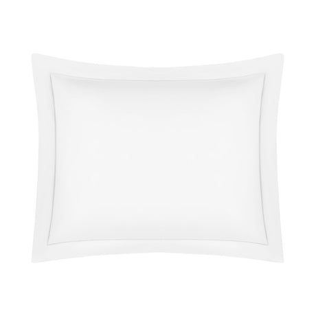 Perla White Pillow Sham - Home Treasures at Fig Linens and Home