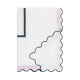 Home Treasures portofino duvet white incenso navy | Fig Linens and Home