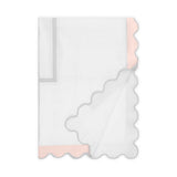 Home Treasures portofino duvet white ltpink pebble lifestyle view | Fig Linens and Home