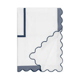 Home Treasures portofino duvet white stone navy | Fig Linens and Home