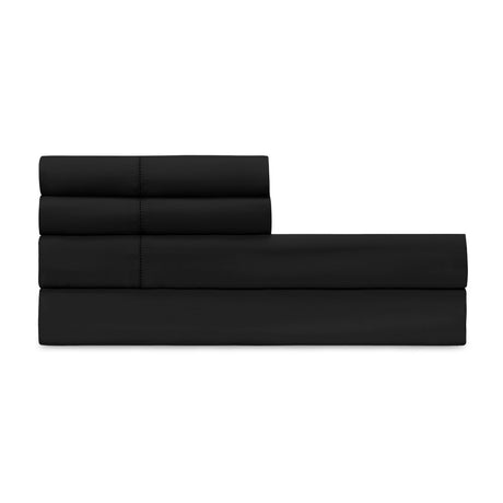 Home Treasures Royal Sateen Sheet Set black at Fig Linens and Home