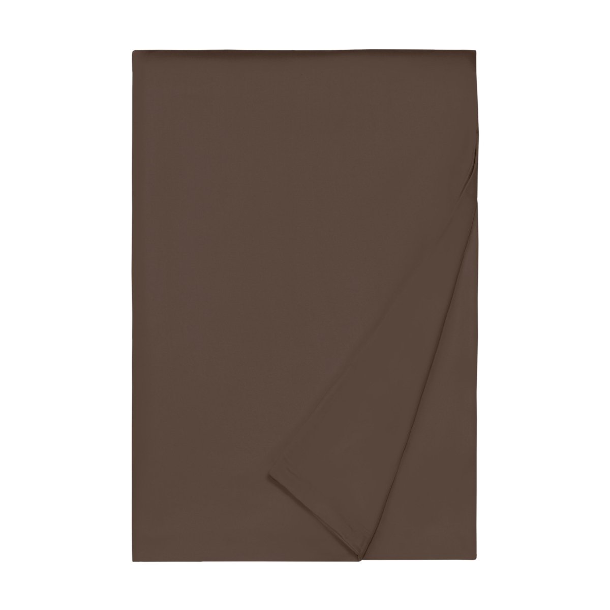 Home Treasures Royal Sateen duvet chocolate at Fig Linens and Home