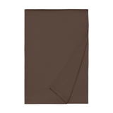 Home Treasures Royal Sateen duvet chocolate at Fig Linens and Home