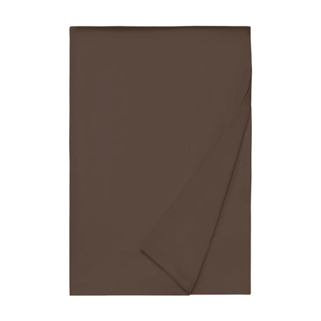 Home Treasures Royal Sateen duvet chocolate at Fig Linens and Home