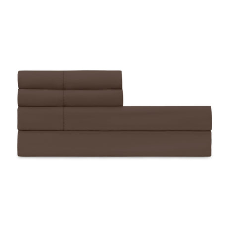 Home Treasures Royal Sateen Sheet Set chocolate at Fig Linens and Home