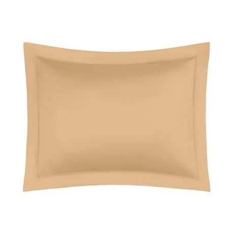 Home Treasures Royal Sateen sham gold at Fig Linens and Home