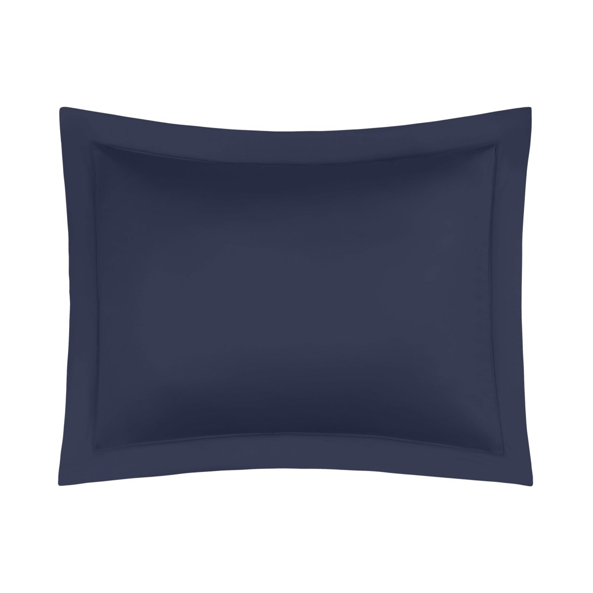 Home Treasures Royal Sateen sham navy at Fig Linens and Home