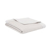 Home Treasures Thatcher Cotton Coverlets in Flax/White | Bedding at Fig Linens and Home
