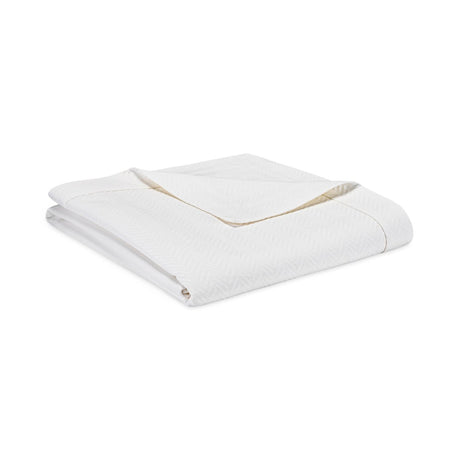 Home Treasures Thatcher Cotton Coverlets in White/White | Bedding at Fig Linens and Home