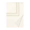 Triad Duvet Cover in Ivory and Candlelight - Home Treasures at Fig Linens and Home