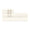 Triad Flat Sheet and Pillowcases in Ivory and Candlelight - Home Treasures at Fig Linens and Home