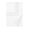 Triad Duvet Cover in White and Pebble - Home Treasures at Fig Linens and Home