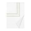 Triad Duvet Cover in White and Piana - Home Treasures at Fig Linens and Home