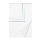Triad Duvet Cover in White and Sion - Home Treasures at Fig Linens and Home