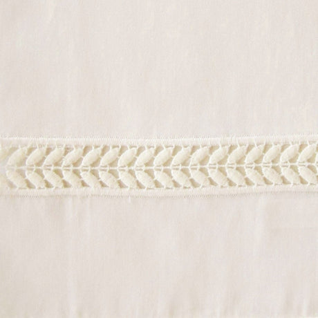 Ivory Linens - Wreath Bedding by Home Treasures at Fig Linens and Home