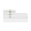 Sheets and Cases - Yves Bedding by Home Treasures in Solid Antique Cream at Fig Linens and Home