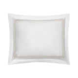 Pillow Sham - Yves Bedding by Home Treasures in Herringbone Antique Cream at Fig Linens and Home