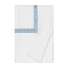 Duvet Cover - Yves Bedding by Home Treasures in Herringbone Light Blue at Fig Linens and Home