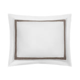 Pillow Sham - Yves Bedding by Home Treasures in Herringbone Taupe at Fig Linens and Home