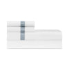 Sheets and Cases - Yves Bedding by Home Treasures in Solid Light Blue at Fig Linens and Home