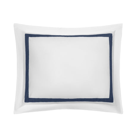 Pillow Sham - Yves Bedding by Home Treasures in Solid Navy Blue at Fig Linens and Home