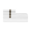 Bed Sheets and Pillowcases - Yves Bedding by Home Treasures in Solid Taupe at Fig Linens and Home