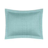 Pillow Sham - Home Treasures Zebra Bedding in Herringbone Aqua