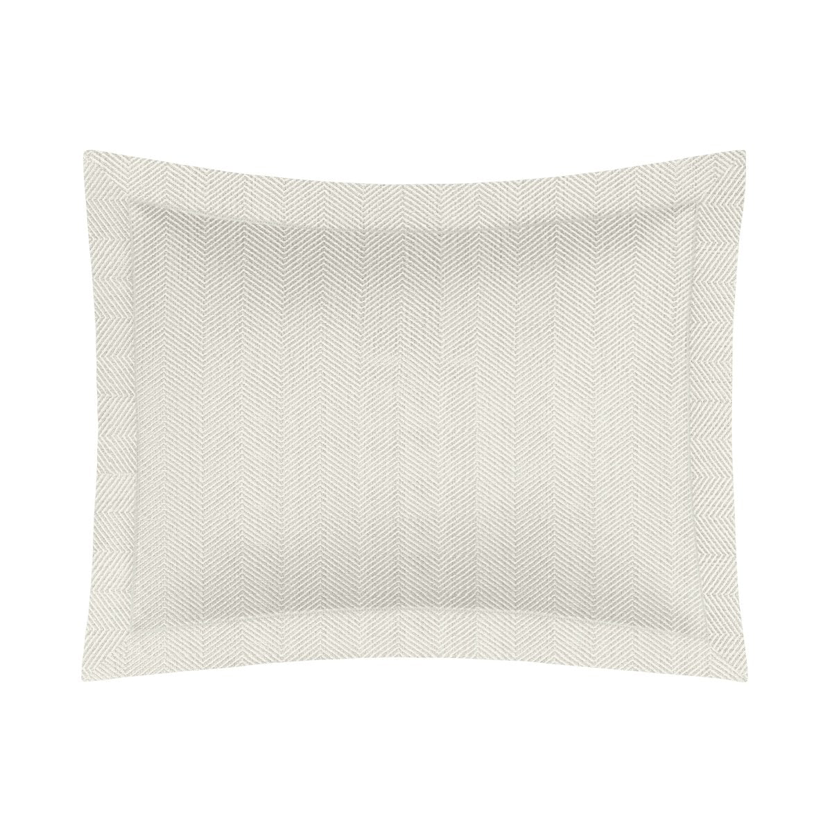 Pillow Sham - Home Treasures Zebra Bedding in Herringbone Ivory