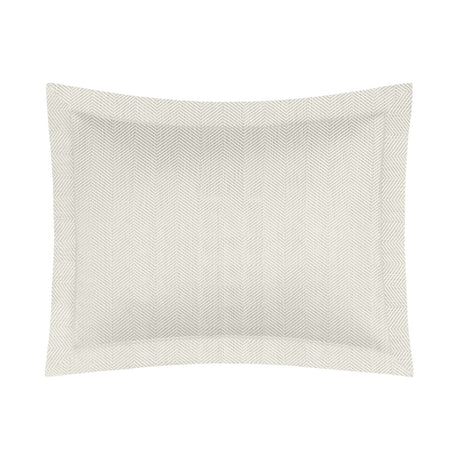 Pillow Sham - Home Treasures Zebra Bedding in Herringbone Ivory