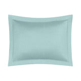 Pillow Sham - Home Treasures Zebra Bedding in Solid Aqua