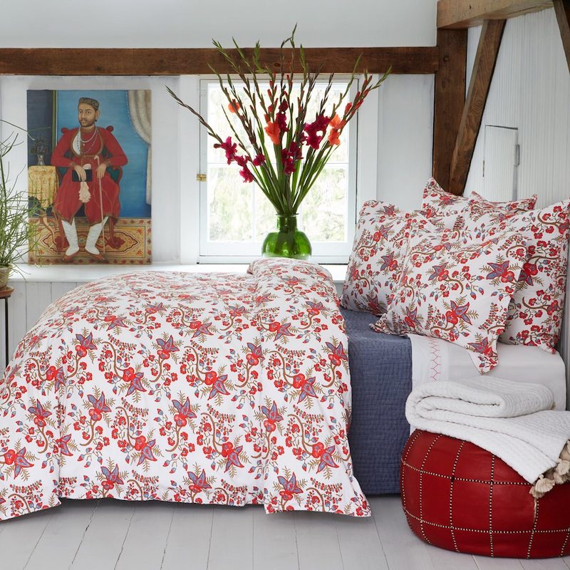 John Robshaw - Bedding, Table Linens, Accessories, Quilts, Coverlets, Throw Blankets, Robes, Napkins and More. Hand stitched and made in India. Available at Fig Linens and Home.