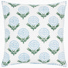 Anisha Light Indigo Pillow by John Robshaw at Fig Linens and Home - 1