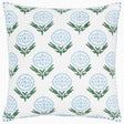 Anisha Light Indigo Pillow by John Robshaw at Fig Linens and Home - 1