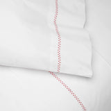 Anketi Azalea Organic Cotton Sheets John Robshaw King Pillow Cases - 20" x 40" - Set of 2 Azalea at FIG LINENS AND HOME 1