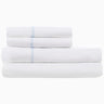 John Robshaw Sheets Stack - Anketi Light Indigo Bedding at Fig Linens and Home