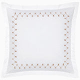Anketi Natural Border Organic Sham by John Robshaw at Fig Linens and Home - 2
