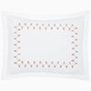 Anketi Natural Border Organic Sham by John Robshaw at Fig Linens and Home - 1
